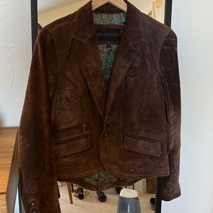 Saguaro leather coat